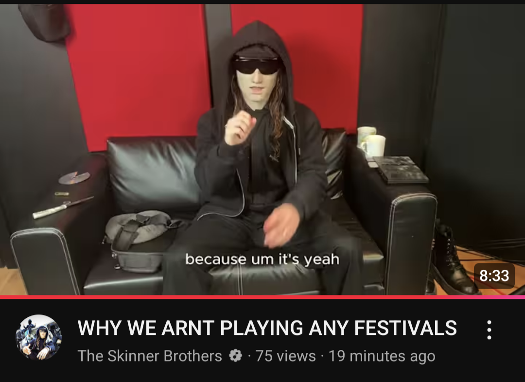 Sunday Service: Why We Aren't Playing Any Festivals